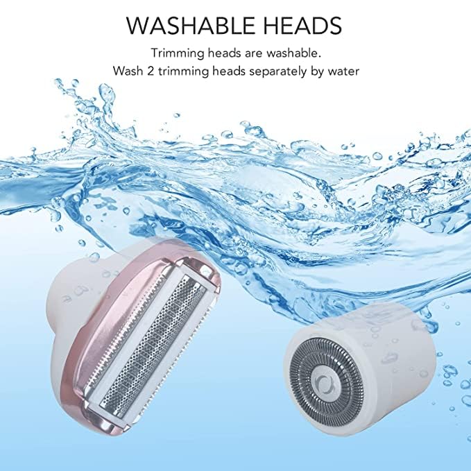 Women's 2-in-1 Electric Razor and Trimmer