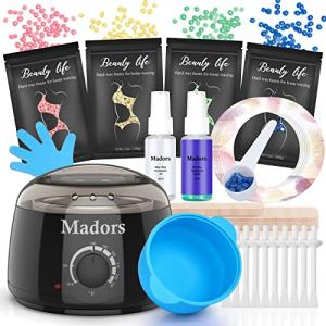 Madors Waxing Kit with Hair Removal Wax Warmer