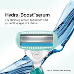 Schick Hydro Silk Razor for Sensitive Skin, 5 Refills
