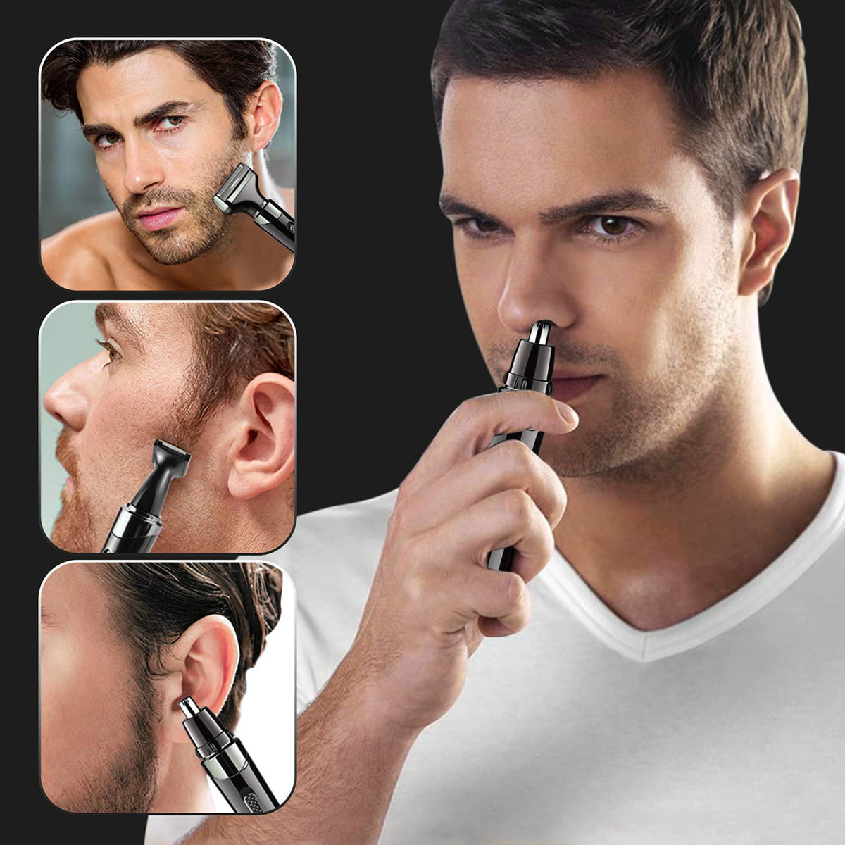 4-in-1 Waterproof Electric Shaver for Men and Women