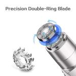 Binefia Facial Hair Remover Replacement Heads with Brush