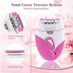 Cordless Facial Epilator with LED Light