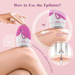 Cordless Facial Epilator with LED Light