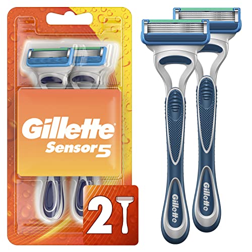 Gillette Sensor5 Men's Disposable Razors - 4 Count