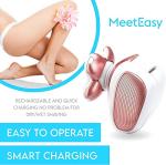 Meeteasy Rechargeable Electric Shaver for Women