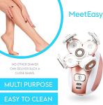 Meeteasy Rechargeable Electric Shaver for Women