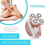 Meeteasy Rechargeable Electric Shaver for Women