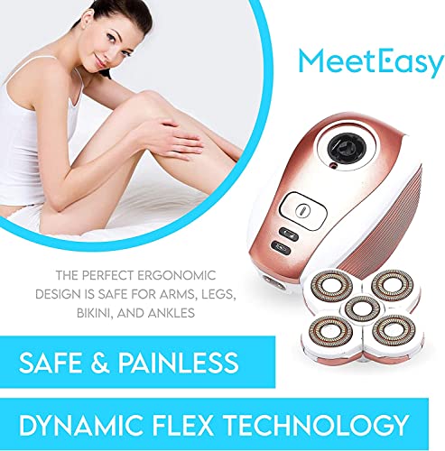 Meeteasy Rechargeable Electric Shaver for Women