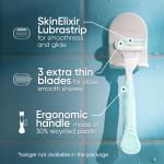 Venus Smooth Sensitive Razor Handle and 2 Blades