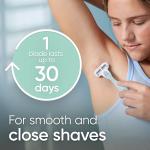 Venus Smooth Sensitive Razor Handle and 2 Blades