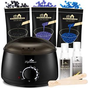 Lifestance Hair Removal Wax Warmer Kit