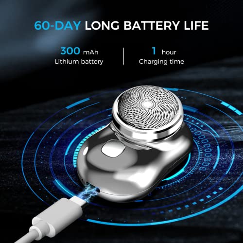 Compact Travel Shaver for On-the-Go Grooming