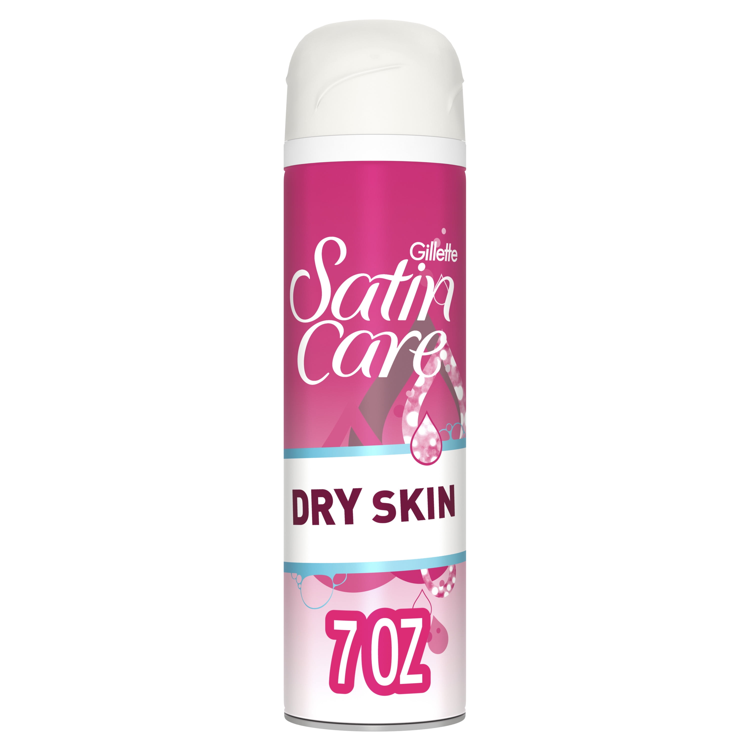 Gillette Satin Care Dry Skin Shave Gel 7 Oz