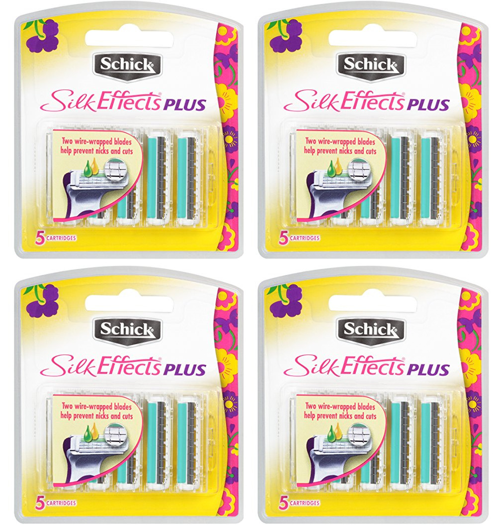 Schick Silk Effects Plus Women's Razor Refills