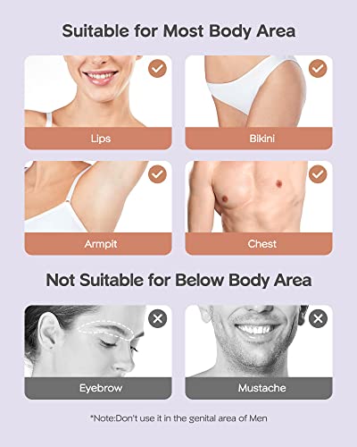 Gentle Hair Removal IPL Device for Men and Women