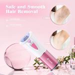 Portable Smooth Glide Facial Hair Epilator for Women