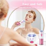 Portable Smooth Glide Facial Hair Epilator for Women