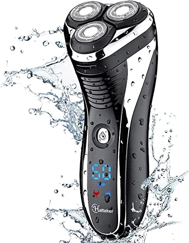 Hatteker Cordless Electric Shaver and Beard Trimmer