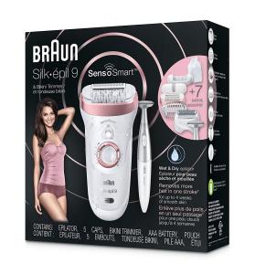 Braun Silk Epil 9 SensoSmart Electric Epilator