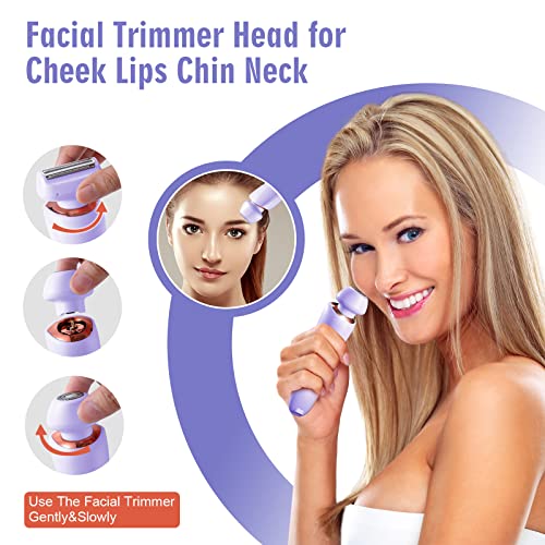 2-in-1 Electric Razor and Bikini Trimmer for Women