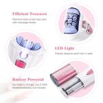 Portable Smooth Glide Facial Hair Epilator and Shaver