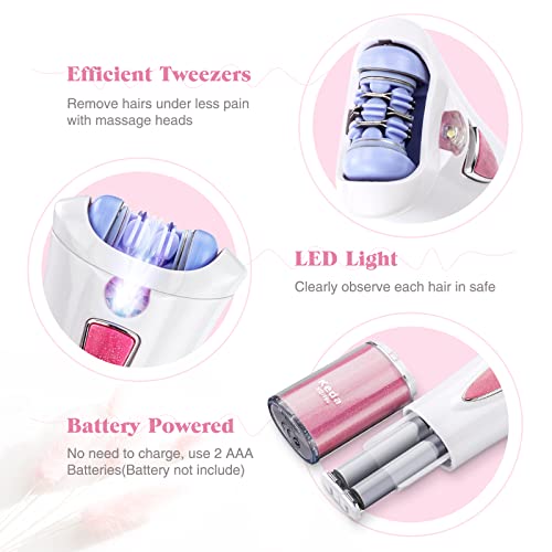 Portable Smooth Glide Facial Hair Epilator and Shaver