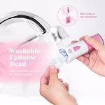 Portable Smooth Glide Facial Hair Epilator and Shaver