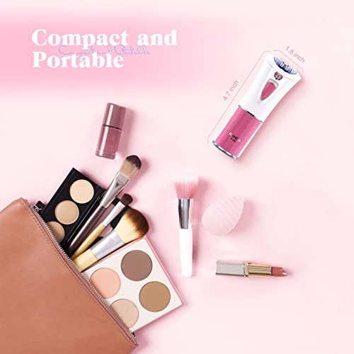 Portable Smooth Glide Facial Hair Epilator and Shaver