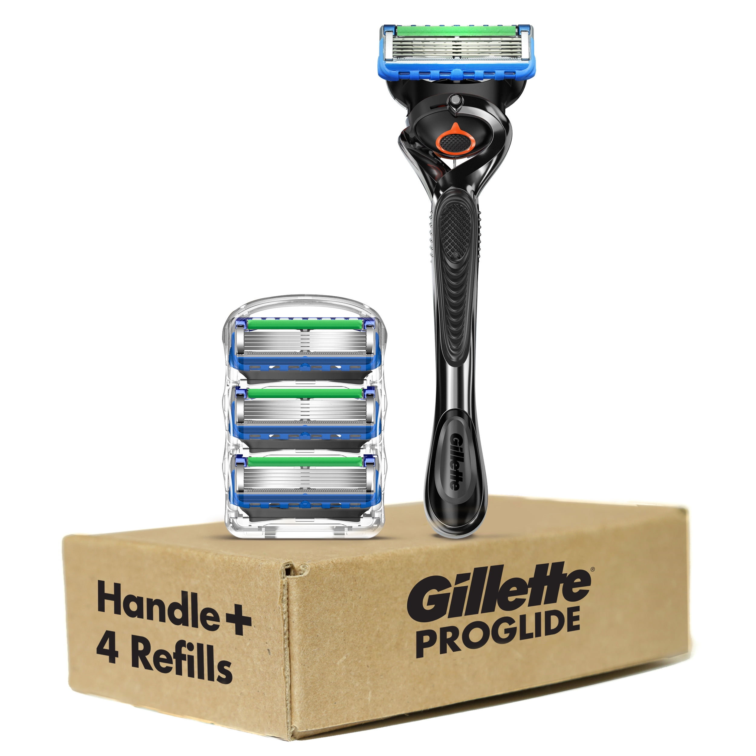 Gillette Fusion ProGlide Razor with 4 Blade Refills
