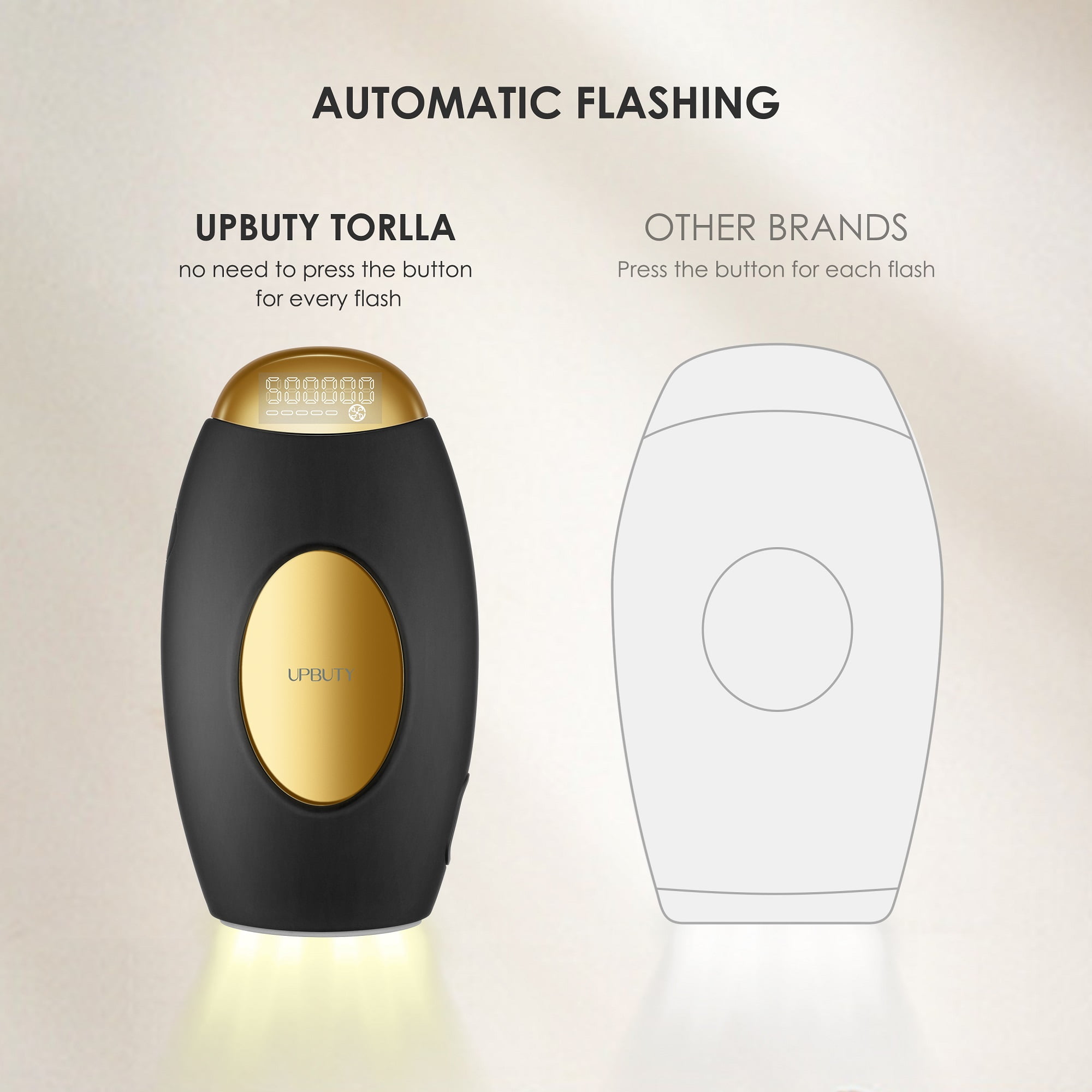 UPBUTY IPL Laser Hair Removal Device