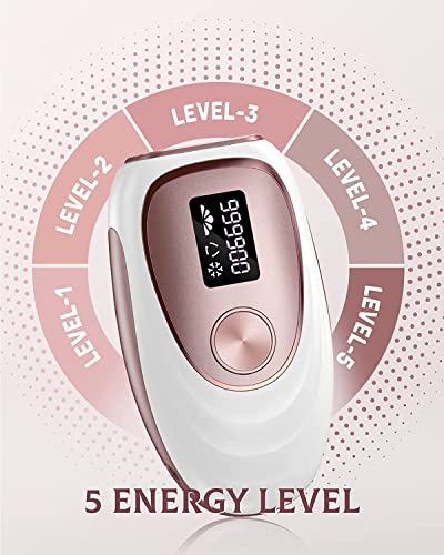 Painless IPL Hair Removal Device for All Areas