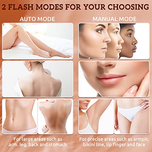 Upgraded IPL Hair Removal Device for All Skin