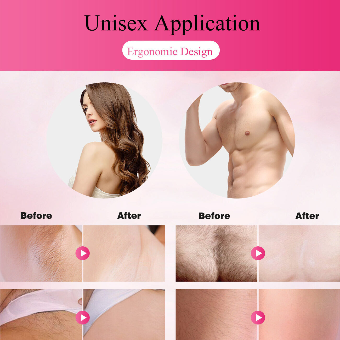 IPL Hair Removal Machine for Face and Body