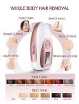 LYSMOSKI IPL Hair Removal Device with Cooling System
