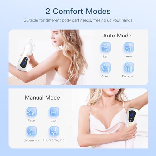 Painless IPL Hair Removal Device with Cooling System