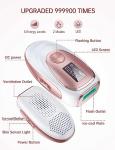 LYSMOSKI IPL Hair Removal Device with Cooling System