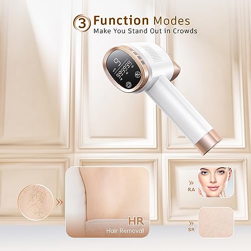 Painless IPL Hair Removal Device with 9 Levels