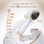 Painless IPL Hair Removal Device with 9 Levels