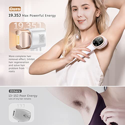 Painless IPL Hair Removal Device with 9 Levels