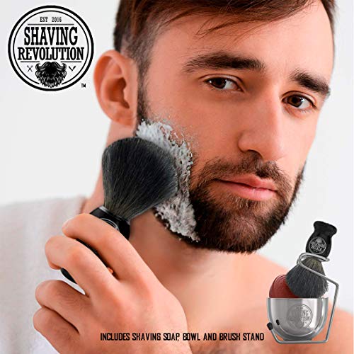 Luxury Badger Hair Shaving Brush Set for Men