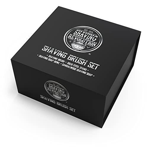 Luxury Badger Hair Shaving Brush Set for Men