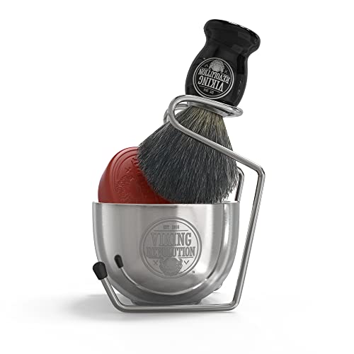 Luxury Badger Hair Shaving Brush Set for Men