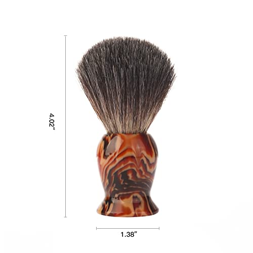 Badger Hair Shaving Brush with Colorful Handle
