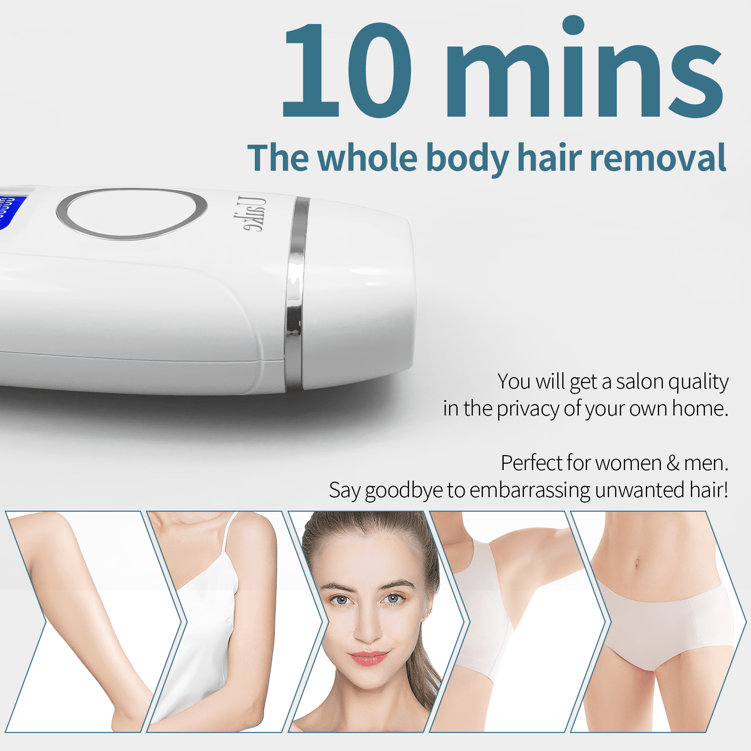 IPL Hair Removal Device for Home Use 500,000 Flashes