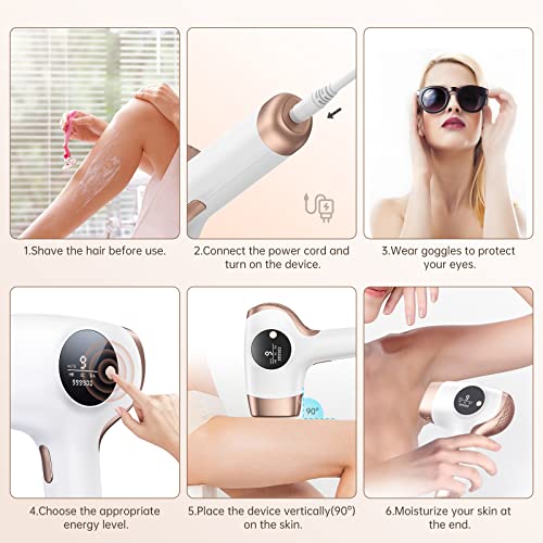 3-in-1 IPL Hair Removal Device for Smooth Skin