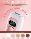 IPL Hair Removal Device with 999,000 Light Pulses