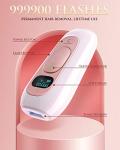 IPL Hair Removal Device with 999,000 Light Pulses