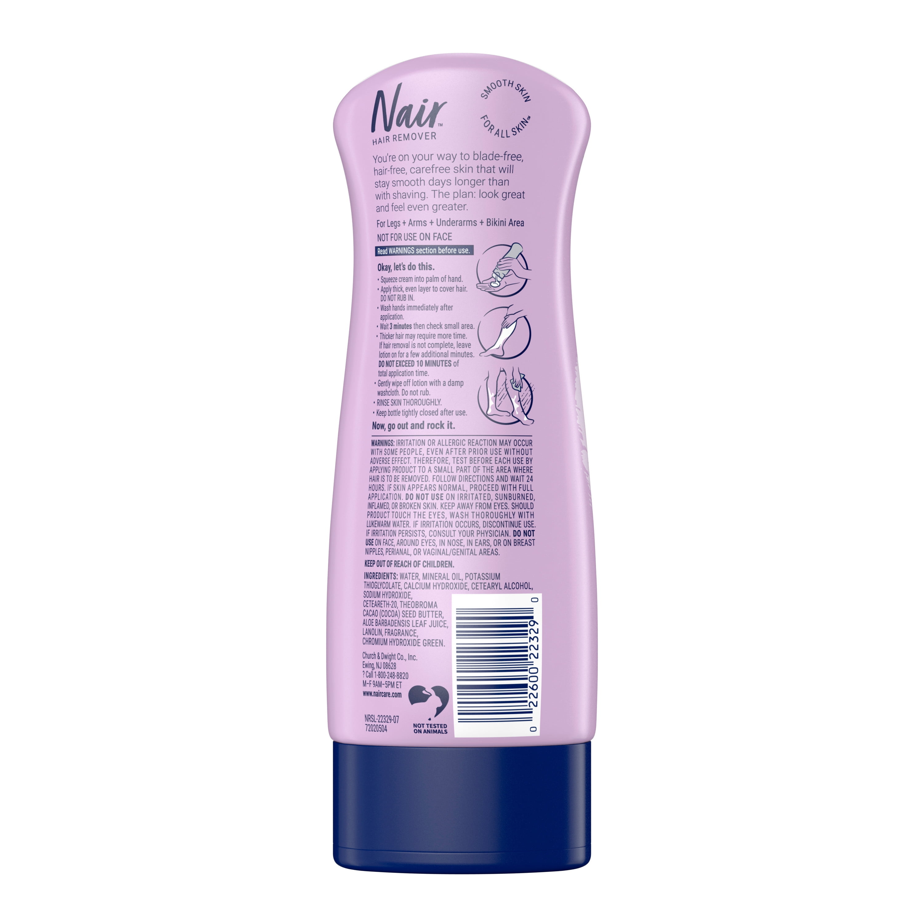 Nair Aloe & Water Lily Hair Removal Cream