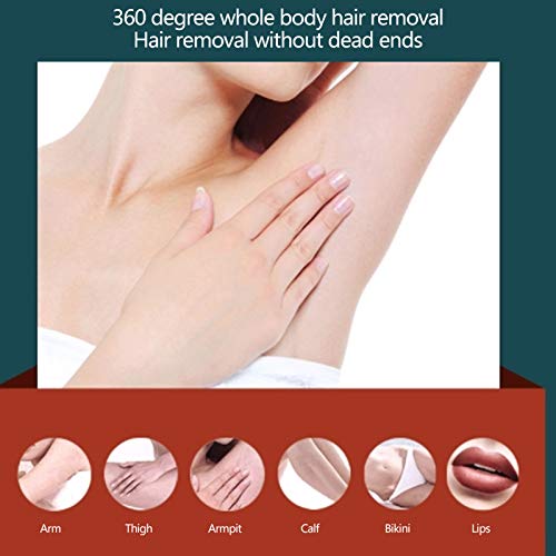 Portable Laser Hair Removal Device with Ice Technology