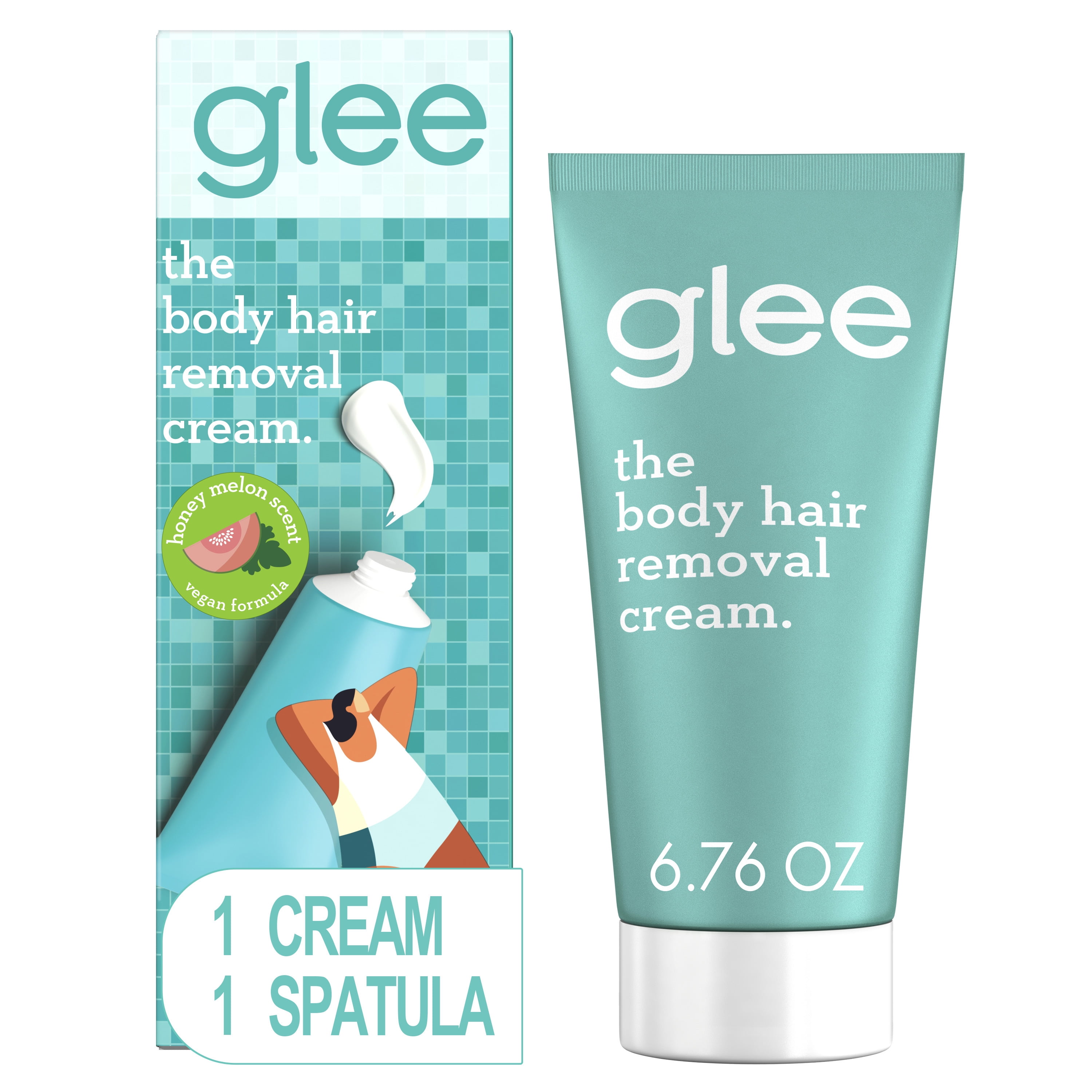 Glee Women's Body Hair Removal Cream - Honey Melon